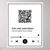 Votre chanson préférée sur une affiche (Devant)