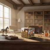 Votre Cheval Portrait Memorial Photo Cube