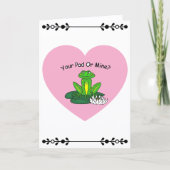 Votre chez vous ou le mien ? Carte de la Saint-Val (Devant)