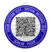 Votre Cible de flechettes de code QR - Exemple de  (Devant)