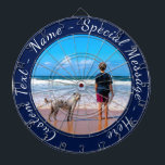 Votre Cible de flechettes de photo pour animaux de<br><div class="desc">Photo et Cible de flechettes de texte personnalisés - Votre propre design avec animal de compagnie / chien - Famille personnalisée / amis ou tableaux de bord personnels Cadeau - Ajouter votre photo et votre texte - Redimensionner et déplacer ou supprimer et ajouter des éléments / du texte avec l'outil...</div>