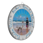 Votre Cible de flechettes photo préférée avec text (Devant gauche)