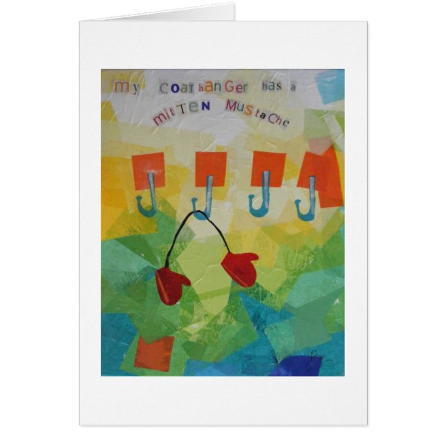 Votre Coathanger a une moustache de mitaine (Devant)