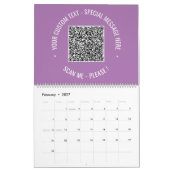 Votre code QR Calendrier de texte personnalisé Cho (Feb 2027)