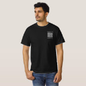 Votre code QR Custom Text Company T-Shirt Modèle (Devant entier)