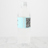 Votre code QR et votre Étiquette de bouteille d'ea (Dos)