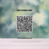 Votre code QR et votre signature acrylique profess (Neutre)