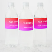 Votre code QR Étiquettes bouteille Exemple de text (Bouteilles)