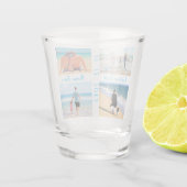 Votre Collage de photos Verre de capture et date d (Dos)