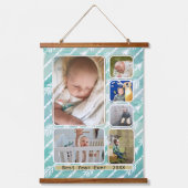 Votre Collage Photo Ici Mur Suspendu Tapisserie (Recto)