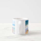 Votre collection de photos Espresso Mug avec texte (Dos)