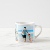 Votre collection de photos Espresso Mug avec texte (Droite)