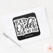 Votre commande a fait mon autocollant de jour (Enveloppe)