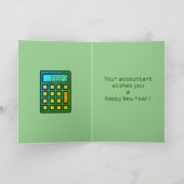 "Votre comptable vous souhaite une Carte Happy 202 (Intérieur)