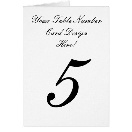 Votre conception ici ! Nombre de Tableau de (Devant)