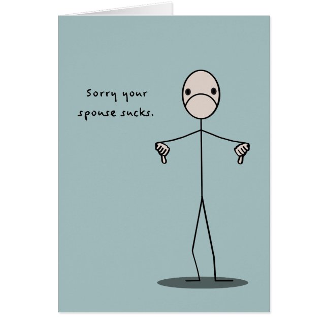 Votre conjoint suce (Devant)