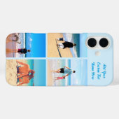 Votre coque iphone Collage Photo avec texte person (Verso (horizontal))
