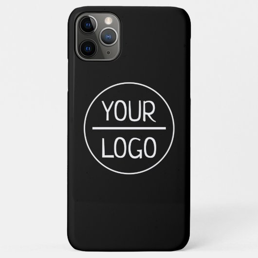 Votre coque iphone de remplacement de logo simple (Dos)