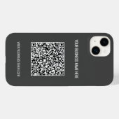 Votre coque iphone d'informations d'analyse de cod (Verso (horizontal))