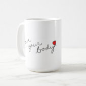 Votre corps est une tasse de fleur (Devant gauche)
