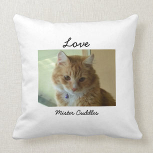 Votre coussin personnalisé par photo de chat
