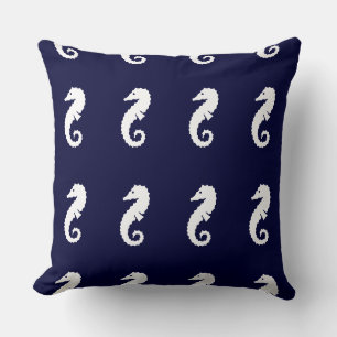 Votre COUSSIN SEAHORSE personnalisé BLANC sur MARI