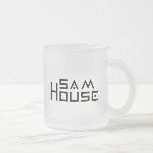 Votre coutume tasse en verre givré de 10 onces