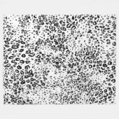 Votre couverture en polaire personnalisée, grande/ (Devant (Horizontal))