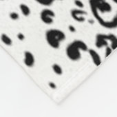 Votre couverture en polaire personnalisée, grande/ (Coin)