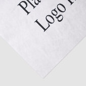 Votre de logo papier de soie de soie ici (Détail)