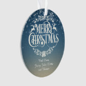 Votre définition de famille Noël personnalisé (devant)