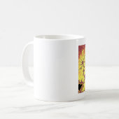 Votre design sur une simple tasse (Devant gauche)