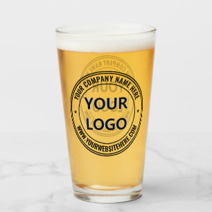Votre entreprise Logo Texte Entreprise Verre promo