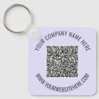 Votre exemple de porte-clés QR Code promotionnel p