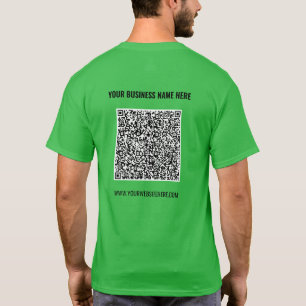 Votre exemple de T-Shirt avec code QR personnalisé