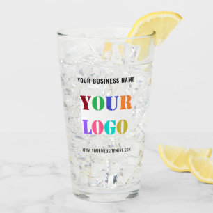 Votre exemple de verre publicitaire pour entrepris