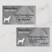 Votre fabricant de carte de visite d'animal (Devant / Derrière)