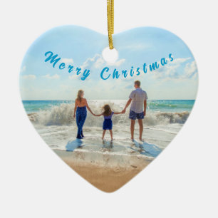 Votre famille Photo ornements de Noël Personnalisé