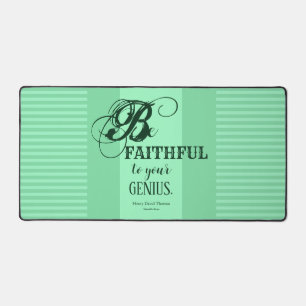 Votre Génie - Henry David Thoreau Tapis de Bureau