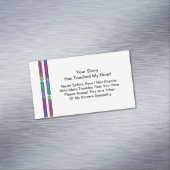 Votre Histoire M'A Touché Le Coeur | Magnet de sym (In Situ)