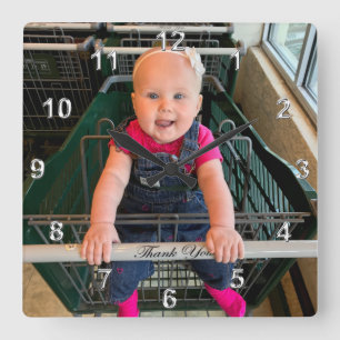 Votre horloge photo avec votre image ou Supprimer