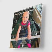 Votre horloge photo avec votre image ou Supprimer (Angle)