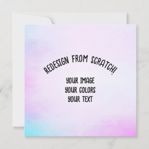 Votre image ici - Créez votre propre invitation