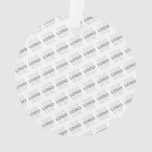 Votre image/logo éclairé automatiquement + Motif (devant)