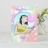 Votre invitation à une fête - Invitations (Debout devant)