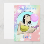 Votre invitation à une fête - Invitations (Devant / Derrière)