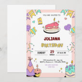 Votre Invitation Personnalisée Anniversaire Destin (Devant / Derrière)