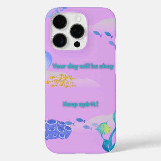 votre journée sera ok coque iphone 16 pro... (Verso)