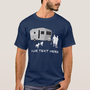 VOTRE LÉGENDE : T-shirt de terrain de caravaning 