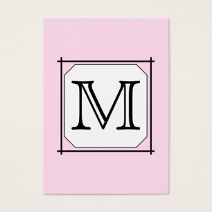 Votre lettre. Monogramme fait sur commande. Blanc